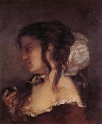 La Reflexion Courbet, Gustave